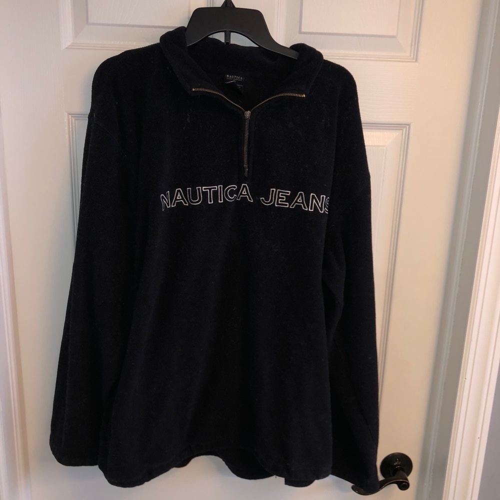 Vintage Nautica Jeans quarter zip